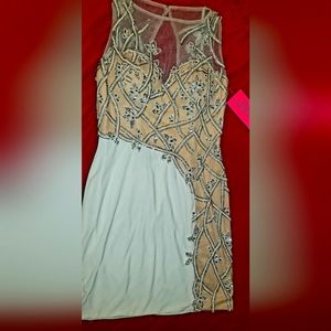 Women's new w/ tag designer jovani dress sz 4 small sexy clothes prom jewels